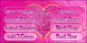 pink heart contact table