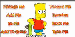 bart simpson contact table