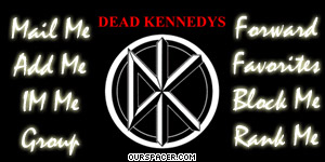 dead kennedys 003 contact table