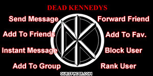 dead kennedys contact table