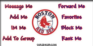 boston red sox contact table