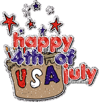 happy 4th of july USA graphics