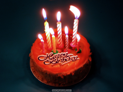 happy birthday red cake graphics