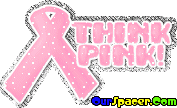 think pink myspace, friendster, facebook, and hi5 comment graphics