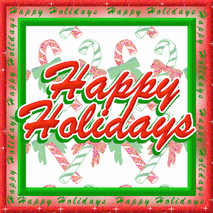 happy holidays myspace, friendster, facebook, and hi5 comment graphics