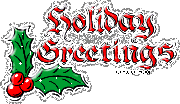 holiday greetings myspace, friendster, facebook, and hi5 comment graphics