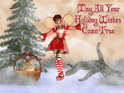 may all your holiday wishes come true graphics