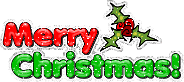 merry christmas red green graphics