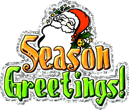 seasons greetings from santa myspace, friendster, facebook, and hi5 comment graphics