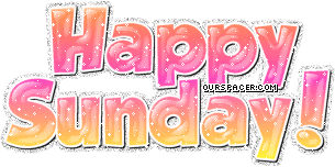 happy sunday glitter myspace, friendster, facebook, and hi5 comment graphics