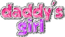 daddy's girl myspace, friendster, facebook, and hi5 comment graphics
