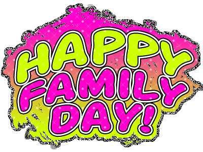 happy family day graphics