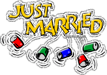 just married graphics