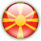 Macedonia flag graphics