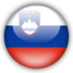Slovenia flag graphics