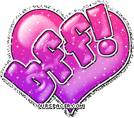BFF hearts myspace, friendster, facebook, and hi5 comment graphics