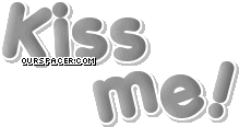 Kiss me grey myspace, friendster, facebook, and hi5 comment graphics