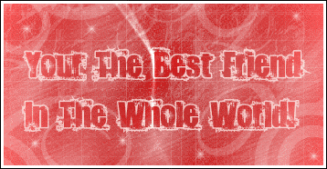 Your the best friend in the world graphics