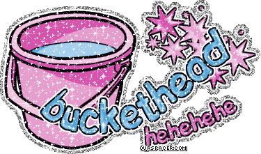 bucket head hehehehe myspace, friendster, facebook, and hi5 comment graphics