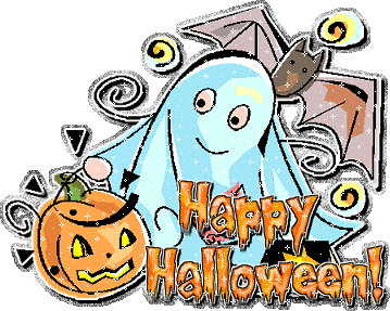 happy halloween trick or treat myspace, friendster, facebook, and hi5 comment graphics