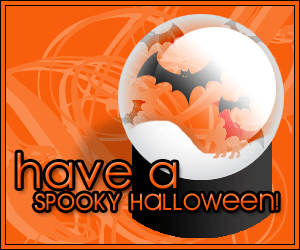 have a spooky halloween myspace, friendster, facebook, and hi5 comment graphics