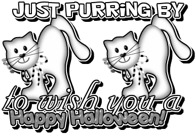 just purring by to wish you a happy halloween graphics
