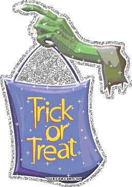 trick or treat myspace, friendster, facebook, and hi5 comment graphics