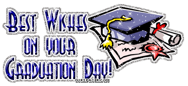 best wishes on your graduation day graphics