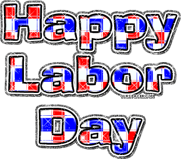 happy labor day block graphics