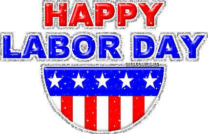 happy labor day flag graphics