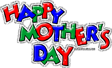 happy mother's day bubble letters myspace, friendster, facebook, and hi5 comment graphics