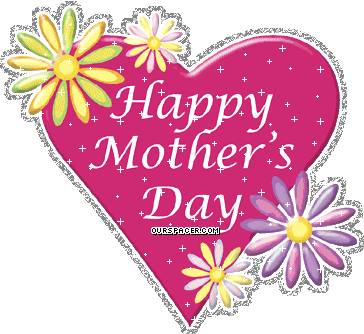 happy mother's day heart graphics