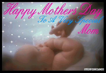 happy mother's day to a very special mom myspace, friendster, facebook, and hi5 comment graphics