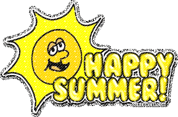 happy summer myspace, friendster, facebook, and hi5 comment graphics