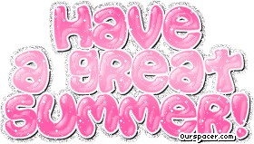 have a great summer pink myspace, friendster, facebook, and hi5 comment graphics
