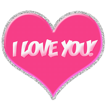 i love you heart myspace, friendster, facebook, and hi5 comment graphics