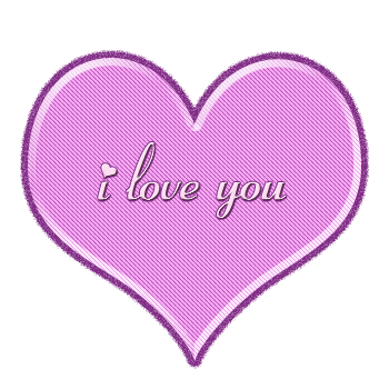 i love you pink heart myspace, friendster, facebook, and hi5 comment graphics