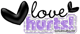 love hurts myspace, friendster, facebook, and hi5 comment graphics